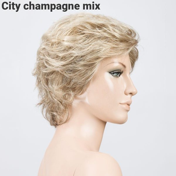 Peruca clasica cu par cret, City
