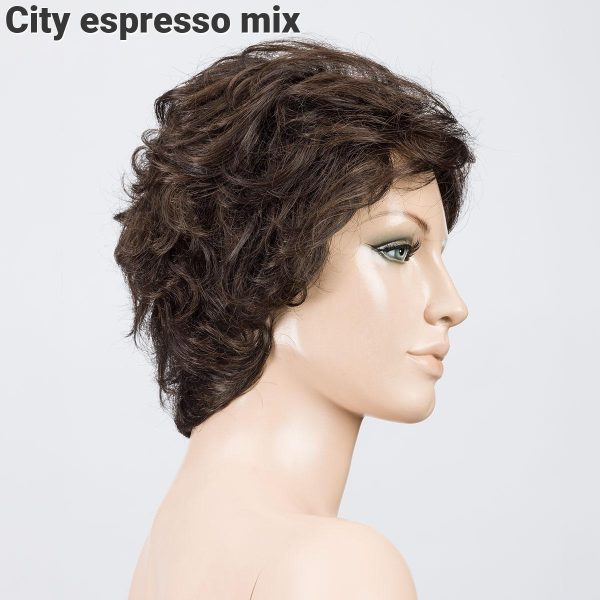 Peruca clasica cu par cret, City