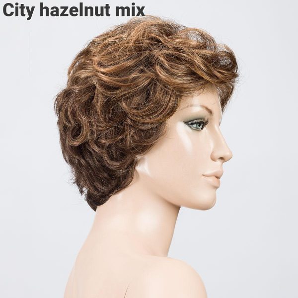Peruca clasica cu par cret, City