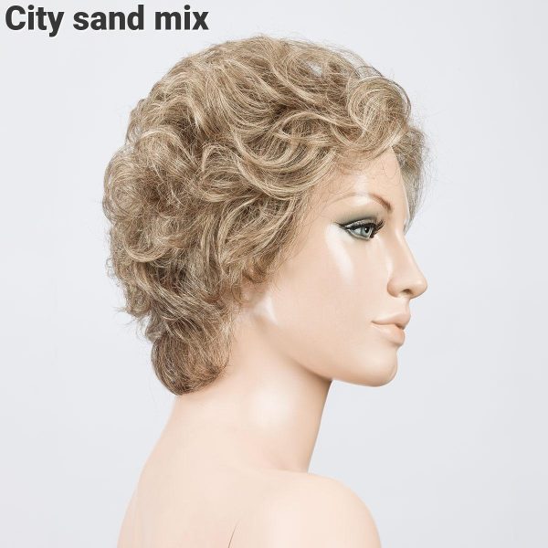 Peruca clasica cu par cret, City
