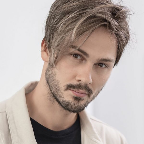 Peruci sintetice barbati nedetectabile Dave