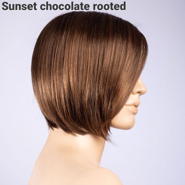 Peruca bob, din par sintetic, monofilament, nedetectabil, Sunset, Ellen Wille