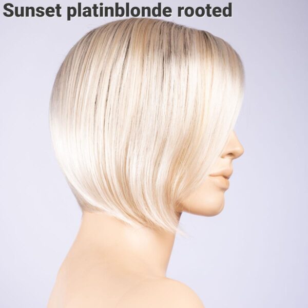 Peruca bob, din par sintetic, monofilament, nedetectabil, Sunset, Ellen Wille