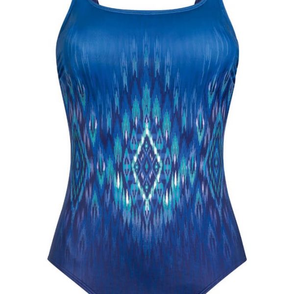 Costum de baie postmastectomie Rome navy, Amoena